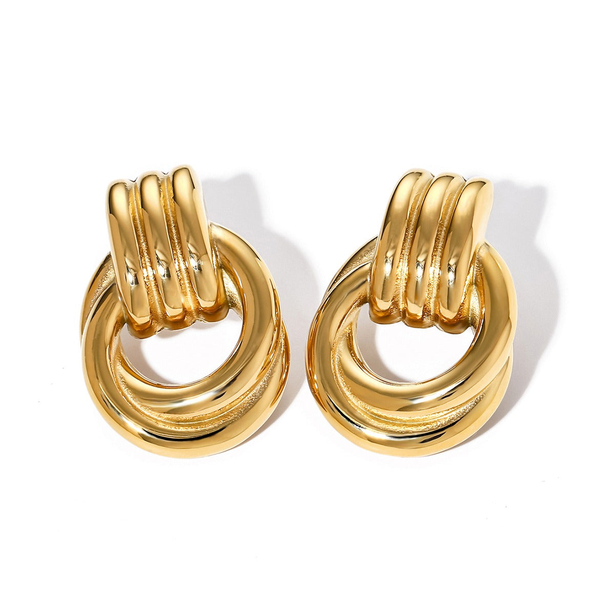 Bec Earrings Gold