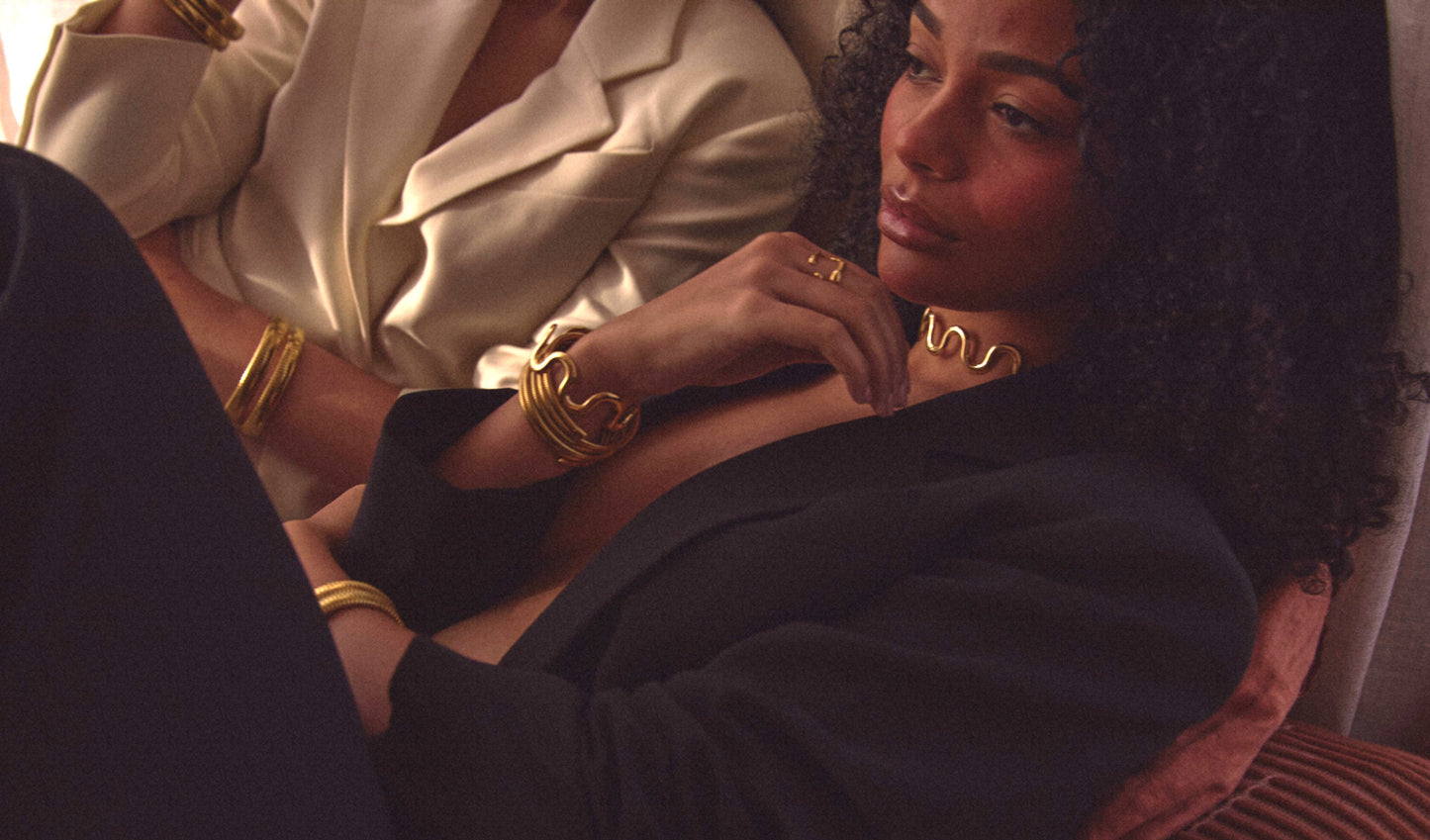 Squiggle Cuff Bracelet