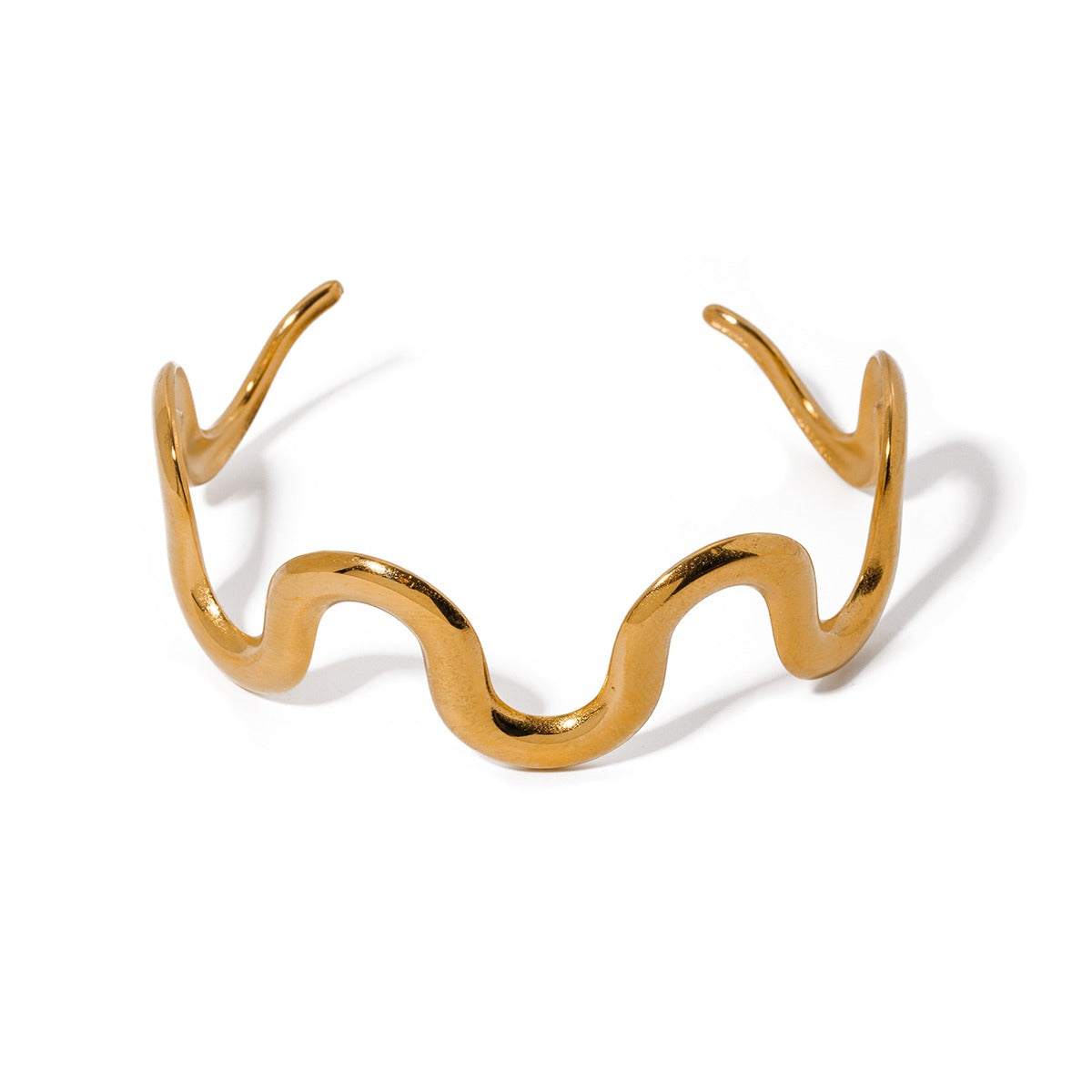 Squiggle Cuff Bracelet