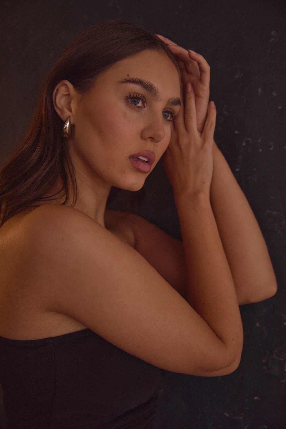 Rebecca Earring Silver