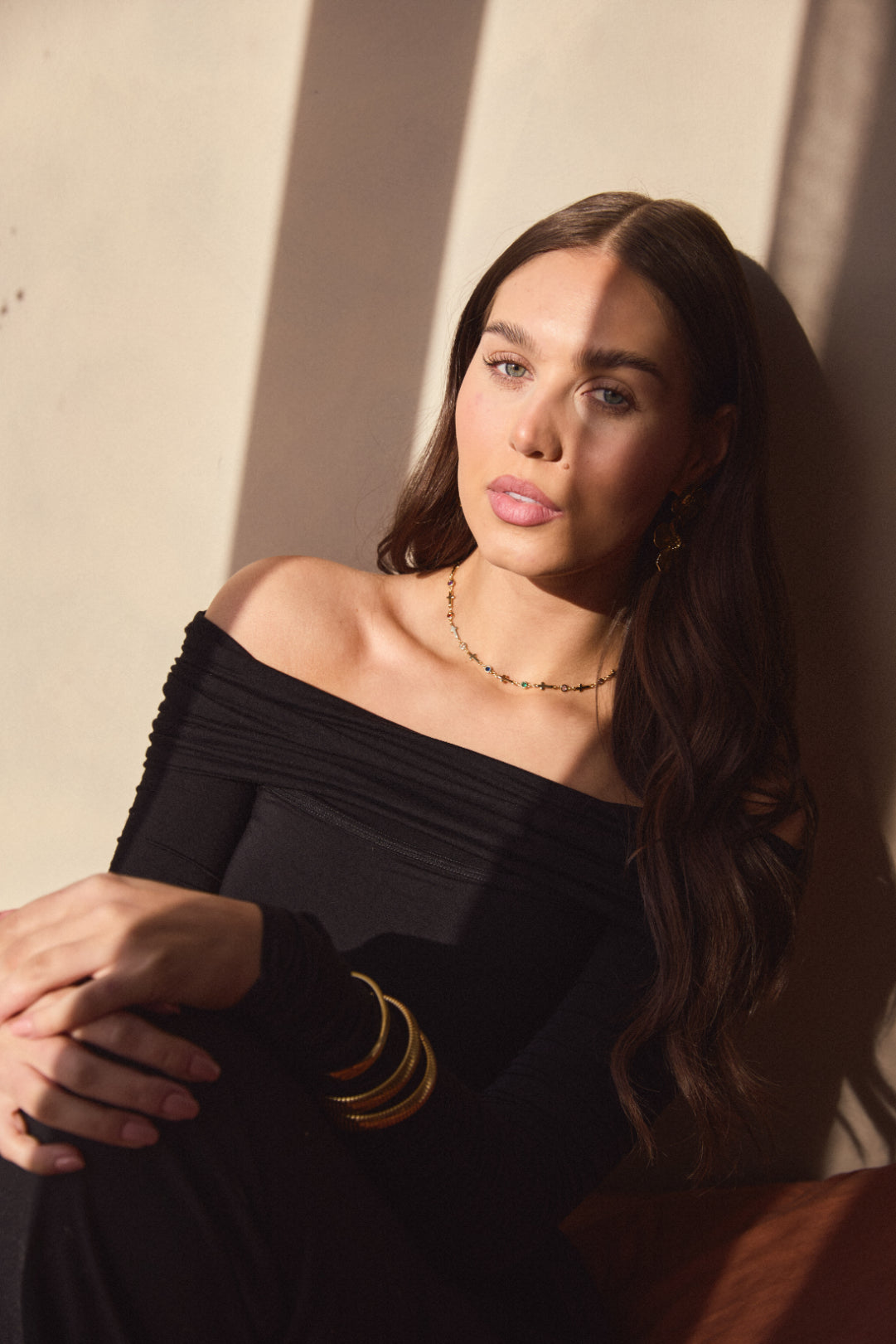 Cross The Line Necklace